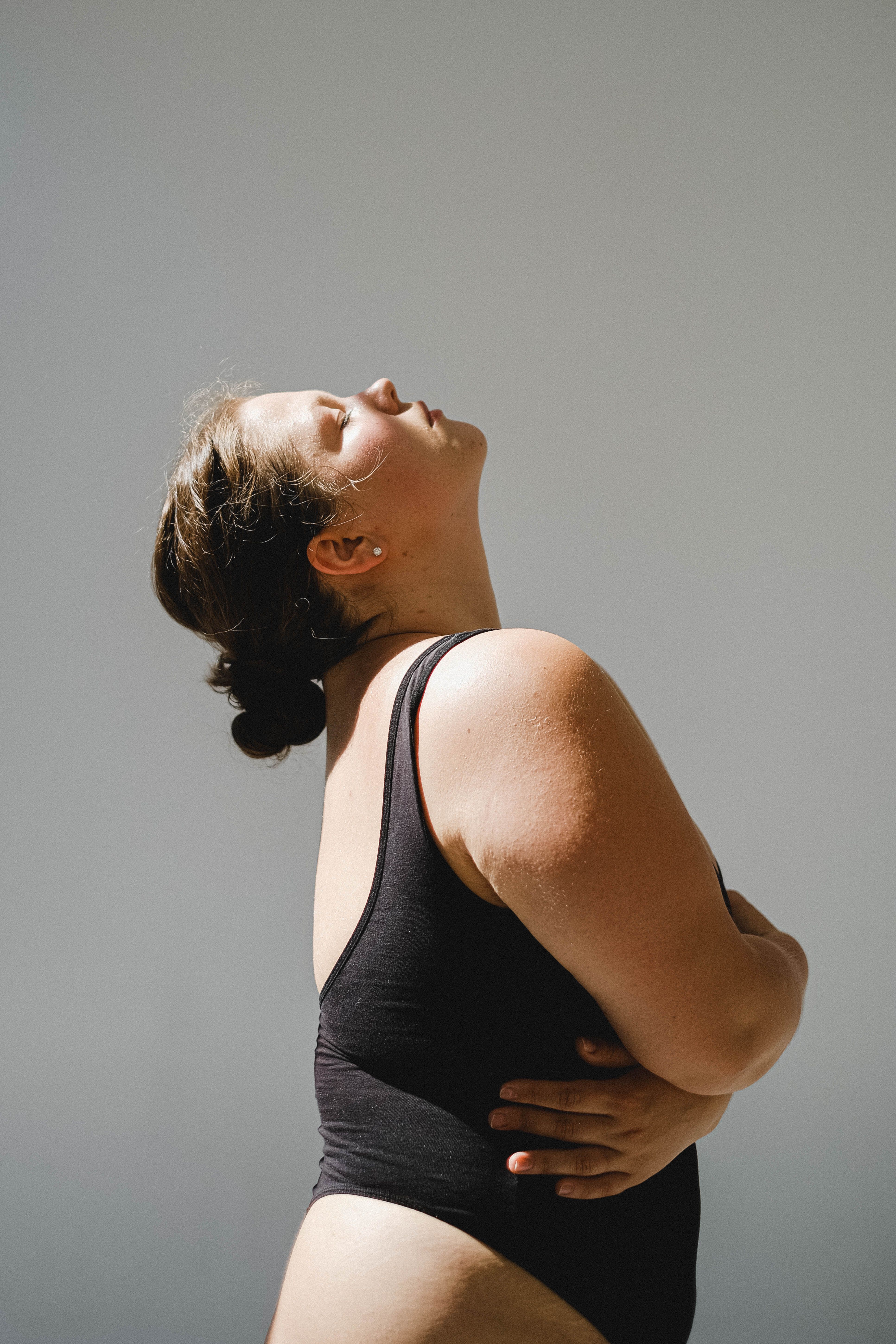 Woman, calm and empowered